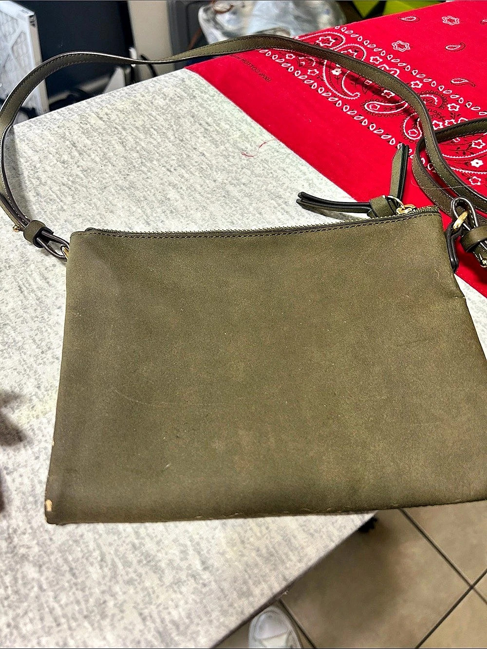 Olive Green Crossbody Bag